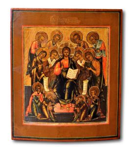 "La Deesis"  icona Russa di fine '700  VENDUTA